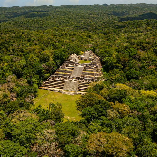 Cayo Caracol Temple Belize