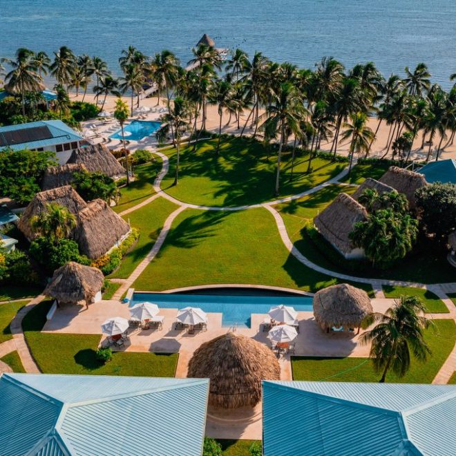 Victoria House Belize view